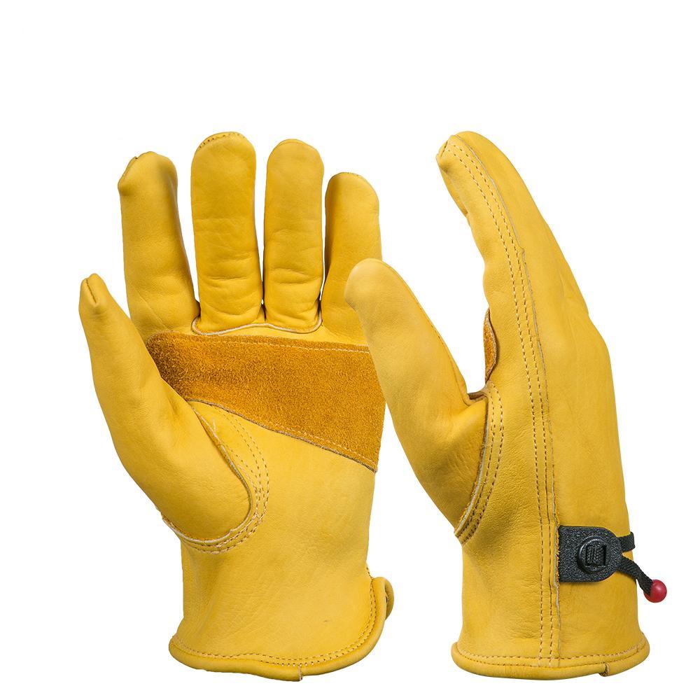 Leather Protection  Men's Work Driver Gloves - The Tech Geek Store