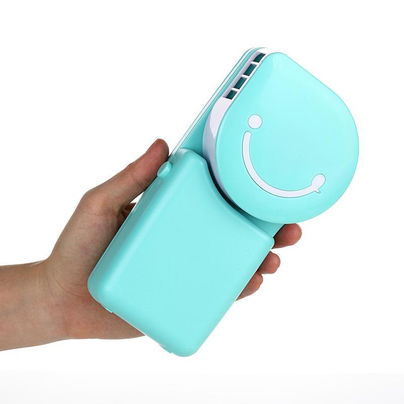 Smile Face USB Rechargeable Cooling Fan Air Conditioner - The Tech Geek Store