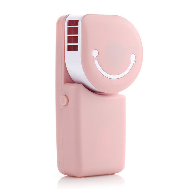 Smile Face USB Rechargeable Cooling Fan Air Conditioner - The Tech Geek Store