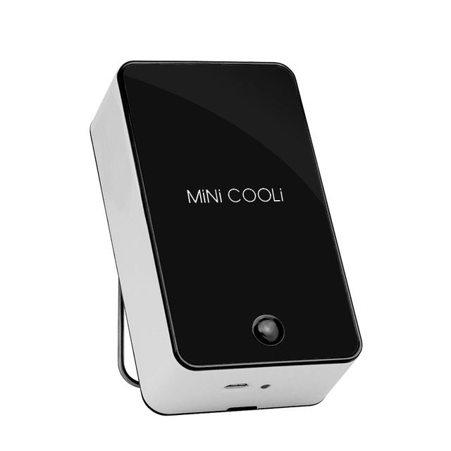 Mini portable hand held desk air conditioner humidification cooler - The Tech Geek Store