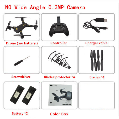 Shatter Resistant Foldable Selfie Drone - The Tech Geek Store